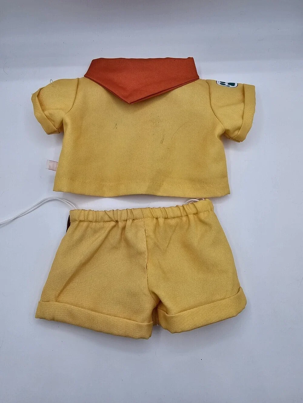 Build a Bear Girl Scouts Cadette Uniform Outfit Yellow